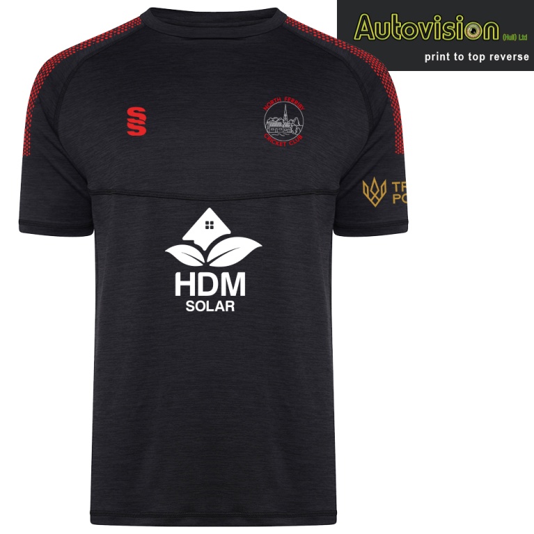 Dual Gym T-shirt : Black Melange