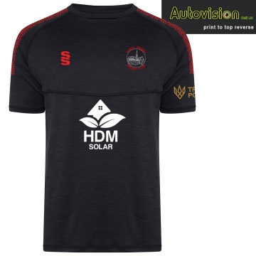 Dual Gym T-shirt : Black Melange