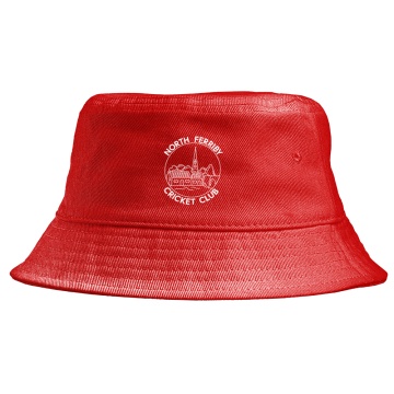 NORTH FERRIBY CC Dual Bucket Hat - Red