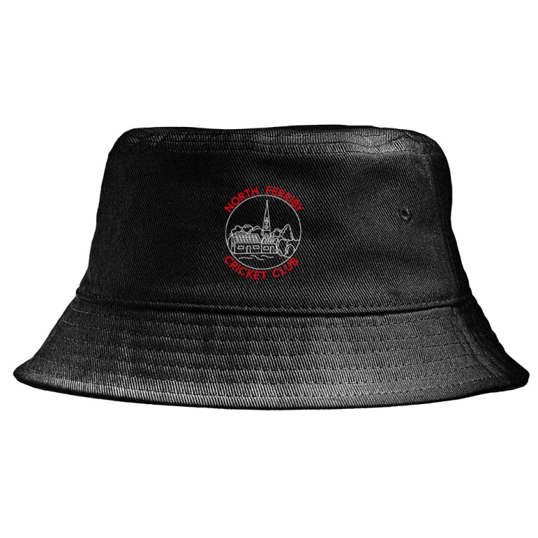 NORTH FERRIBY CC Dual Bucket Hat - Black