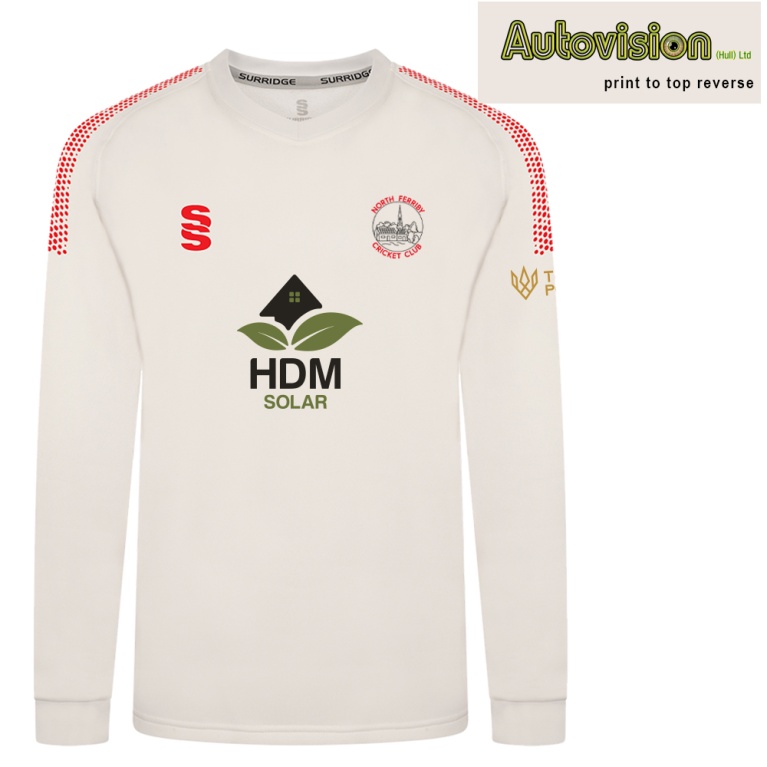 Blast Long Sleeve Cricket Sweater