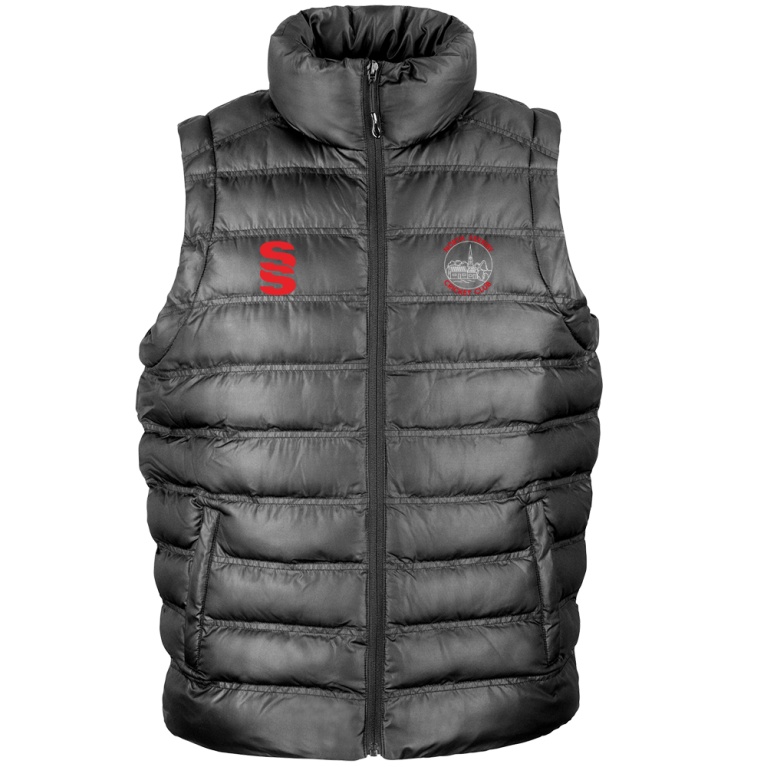 Padded Gilet : Black